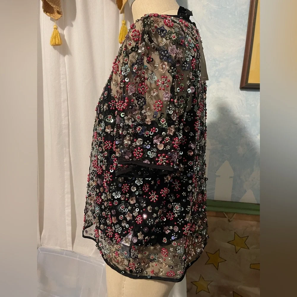 JCrew beaded collection top NWT - Picture 5 of 6